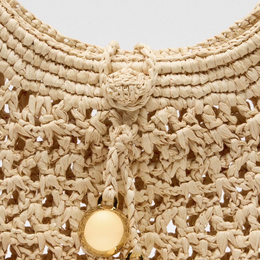JACQUEMUS LARGE ROUND SPIAGGIA BAG - Picture 4 of 8
